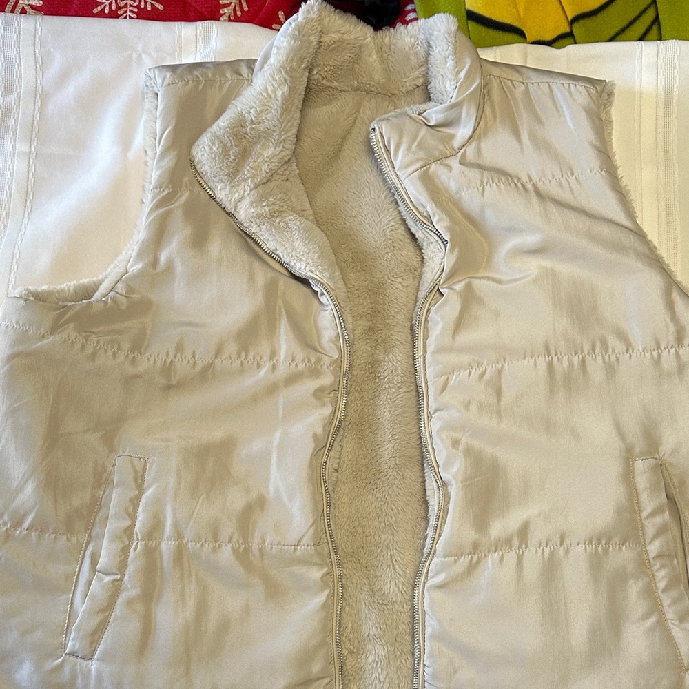 Vest with Fleece Lining